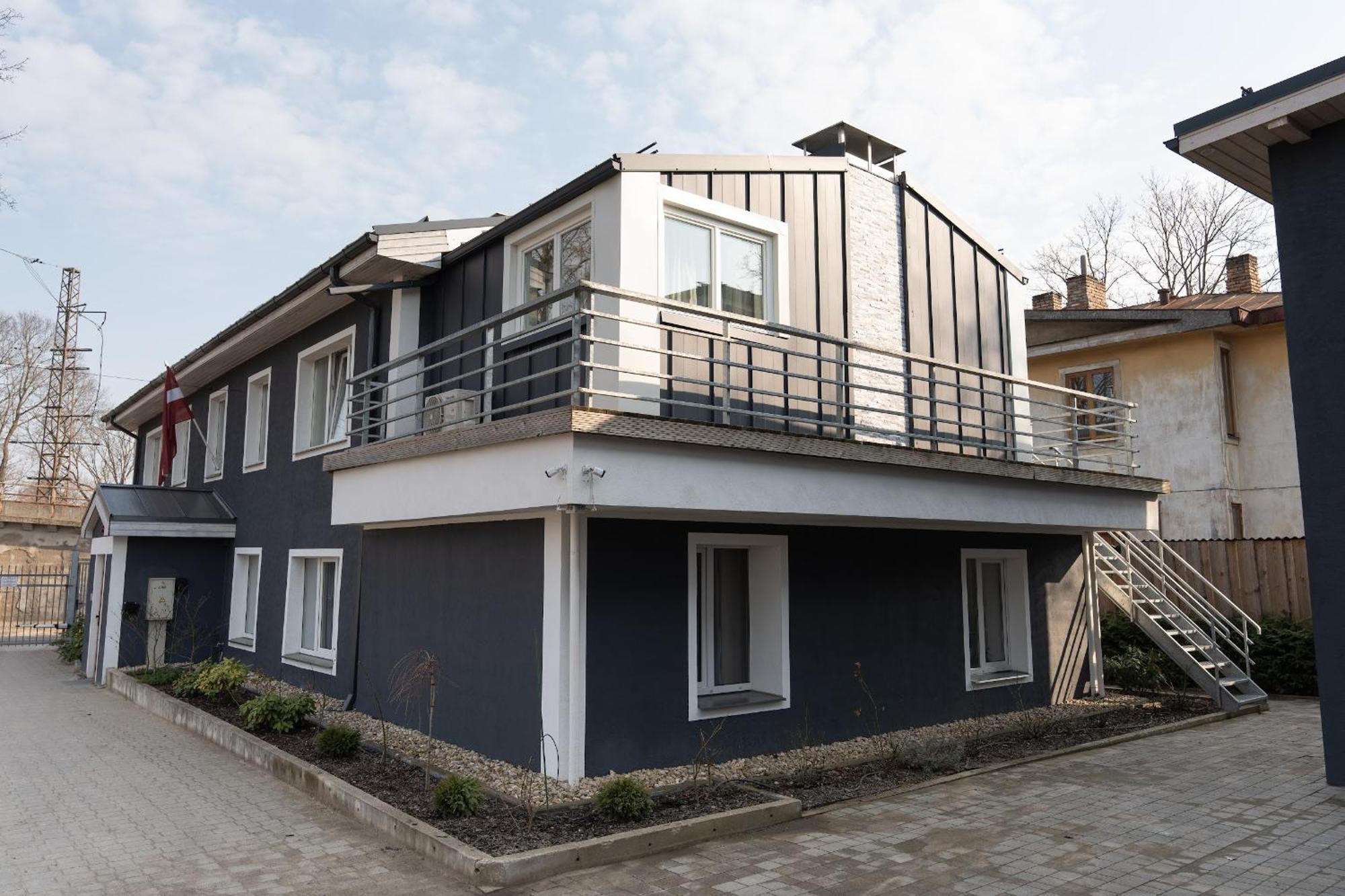 Green Garden & Private Parking Apartments With Playground Riga Exterior foto